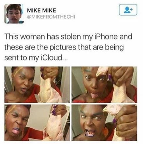 9. When a performance artist steals your phone to work in a new medium...