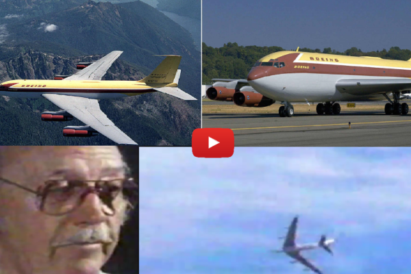 The day a former WWII Test Pilot barrel rolled a 707 airliner ‘I was selling airplanes’
