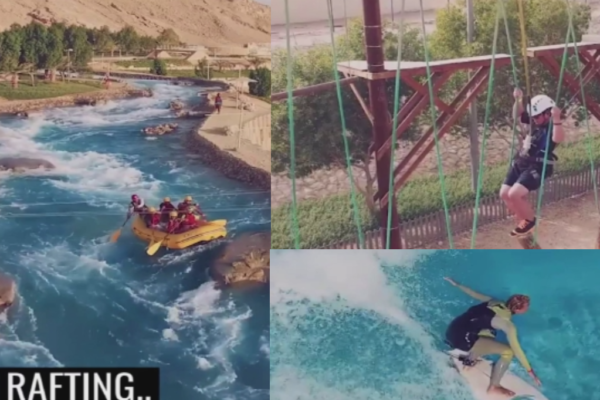You can now go surfing in the Middle Eastern desert