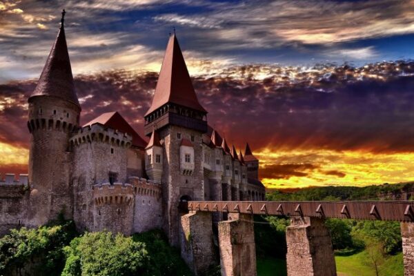 Beautiful Corvin (Hunyadi) Castle, Romania